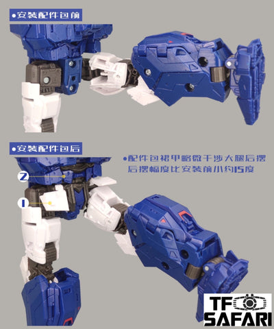 Go Better Studio GX35A GX-35A GX35B GX-35B Upgrade Kit & Gap filler for Studio Series SS83 Bumblebee Movie Soundwave & Ravage Upgrade Kit