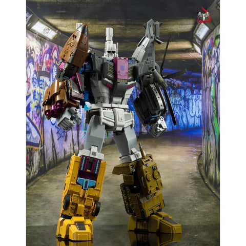 Zeta Toys ZA06 Armageddon Combiner ( Combaticons, Bruticus) 5 in 1 Gift Set G1 Comic Color 55cm (22")