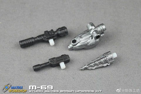 Matrix Workshop M69 M-69 Weapon set for Studio Series 81 Brawn (in Bumblebee Movie) Upgrade Kit
