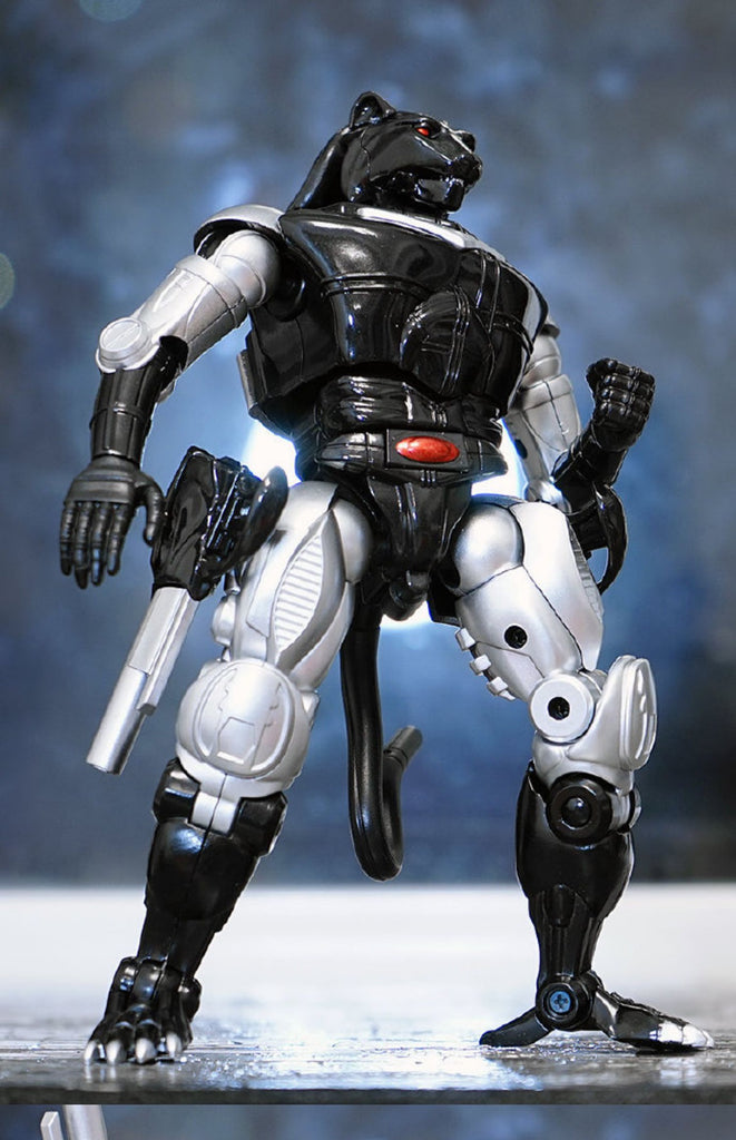 Transart Ravage Vs Kindgom Ravage Transart TA BWM-04 BWM04 Black Agent (BW Beast Wars Ravage ) 16.5cm ...