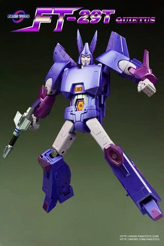 FansToys FT-29T FT29T Quietus (Cyclonus) Metallic Version 24cm / 9.5"