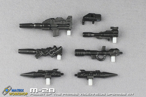 Matrix Workshop M-28 M28 Weapon Set for POTP Volcanicus Upgrade Kit
