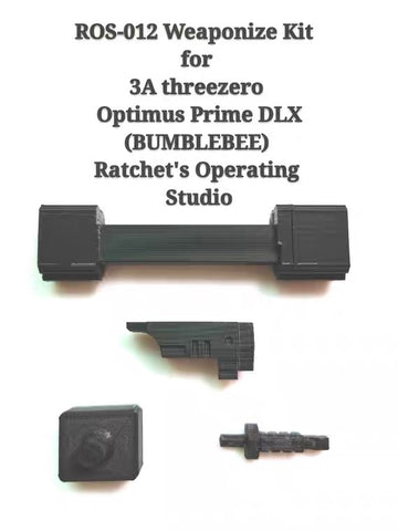 Ratchet Studio ROS-012 Weaponization Kit for 3A Threezero Optimus Prime DLX (for base stand) Upgrade Kit