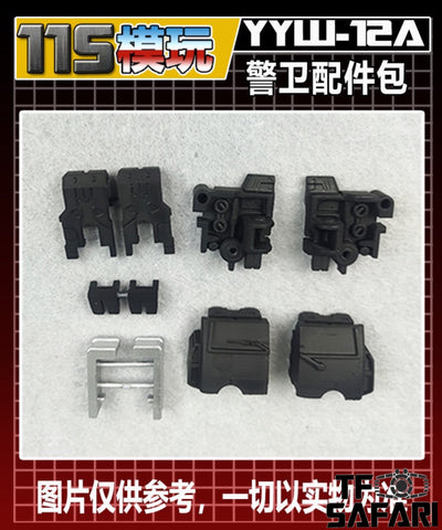 115 Workshop YYW-12AG YYW12AG Upgrade Kit for WFC Generation Selects Legacy DK-2 Guard (Black Ironhide) Upgrade Kit