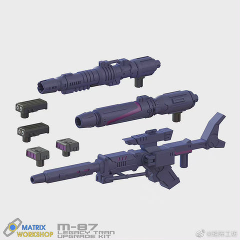 Matrix Workshop M87 M-87 Weapon set for Legacy Evolution Comic Verse Tarn Upgrade Kit