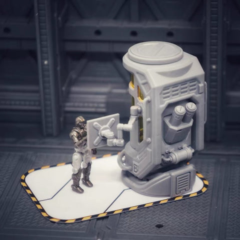 【Make-To-Order】FEITE FTDC-10 & FTDC-11 Medical Capsule Cabin & Bed for Diaclone Pilot Diaclone Upgrade Kit