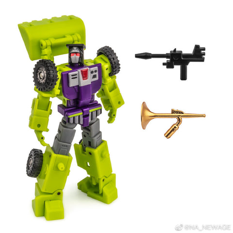 NA NewAge H31 Crocell & H32 Marbas Hephaestus (Mixmaster & Scrapper, Devastator) 2 in 1 set New Age