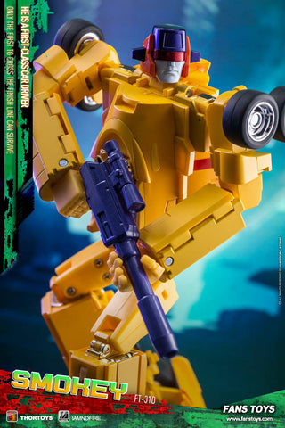 FansToys FT-31D FT31D Smokey ( Dragstrip of Stunticons, Menasor FansToys FT-31D FT31D Smokey ( Dragstrip of Stunticons, Menasor