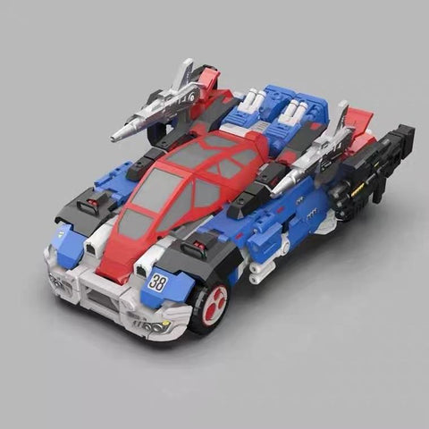 G-Creation GDW-02B GDW02B Dust IDW Smokescreen (Prowl Repainted) 18cm / 8"