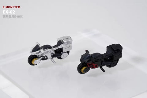 Emonster 4 in 1 EX01C EX-01C Motorcycles for Diaclone / Emonster Power Suit Pilots Diaclone Upgrade Kit 1:60