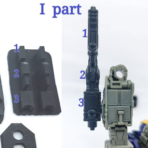 Ratchet Studio ROS-020 ROS020 Gap Fillers for WFC Siege Astrotrain Upgrade Kit