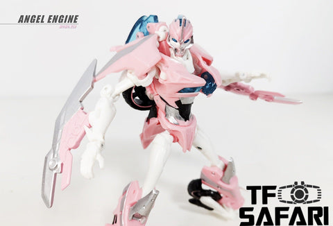 APC Toys APC-005P APC005P Angel Engine ( 1:1 TFP Arcee Deluxe Class ) Momo Ver. Pink Version 15cm / 6"