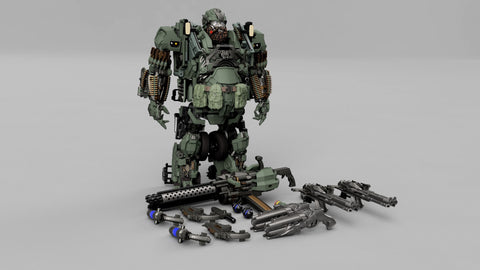 【Pre-Order】AlienAttack Toys AAT-03 AAT03 Gundog（Not Bayverse Hound）25 cm / 10"