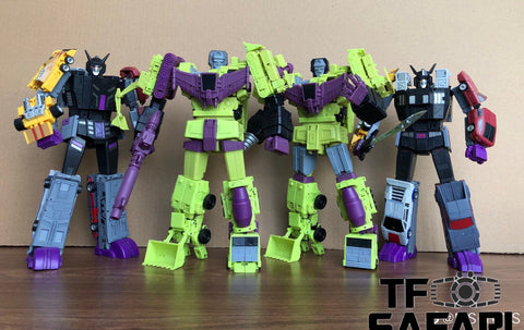 Magic Square MS Toys Constructor Devastator Combiner 3 sets (2 in 1 set) 25cm / 9.85"