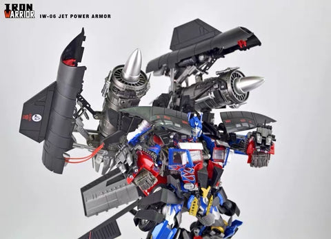 【Loose Pack】Iron Warriors IW-06 Jet Power Armor Upgrade Kit for MPM-04 Optimus Prime (Jetfire Armor) Upgrade Kit
