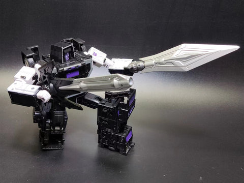 BDT Studio  BDT-39 BDT39 Weapon Set（Giant Sword + Laser Gun）for Generations Legacy Series Menasor / Motormaster Upgrade Kit
