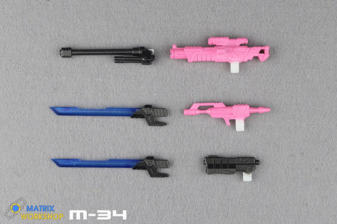 Matrix Workshop M34 M-34 WFC Earthrise Arcee Weapon Set Upgrade Kit