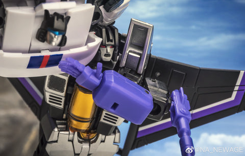 NA NewAge H15 H-15 Samael ( Skywarp ) New Age 9cm / 3.5"