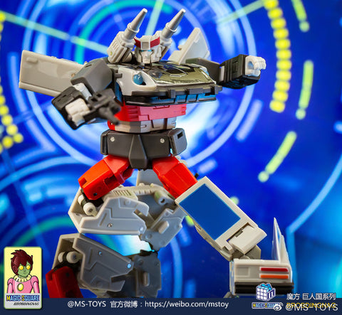 Magic Square MS-Toys MS-B24 MSB24 Silver Bullet (Bluestreak Legends Class) 12cm, 4.7"