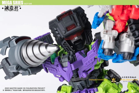 Master Made SDT-08 SDT08 Mega Series Demolisher ( G1 Devastator ) 6 in 1 Deluxe Version 21cm