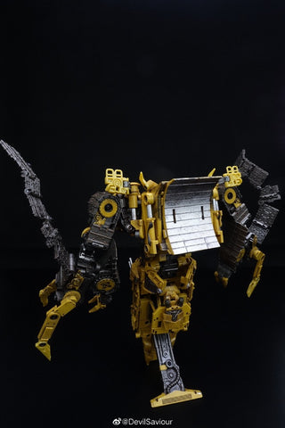 Devil Saviour (BombusBee) DS-06 Sweeping of Trouble Maker (Rampage of ROTF Devastator Constructicons) 19cm / 7.5"