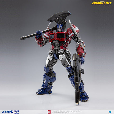 Yolopark / SOSKILL Bumblebee Movie Earth Mode Optimus Prime Gumpla-like Model Kit 30cm / 12"