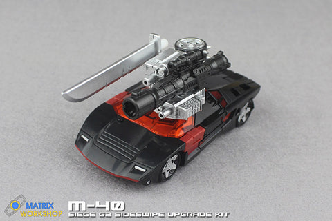 Matrix Workshop M-40 M40 Weapons  for WFC Siege G2 Black Sideswipe / Alpha Strike Upgrade Kit (Painted)