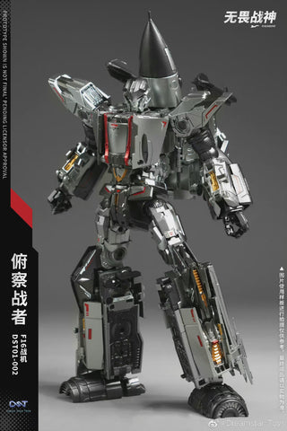 Dream Star Toys  DST01-002 DST-02 Highdive Encourager Combiner ( Skydive, Aerialbots , Superion) Metallic Version 22cm (8.5") DreamStarToys