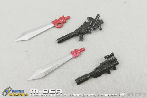 Matrix Workshop M85A M-85A Weapon set for Generations Legacy Core Class Slag / Sludge Upgrade Kit