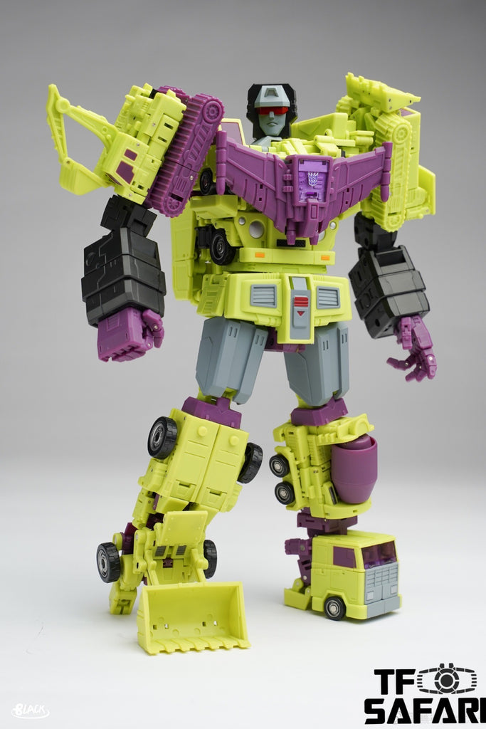 Magic Square MS Toys Constructor Devastator Combiner 3 sets (2 in 1 se ...