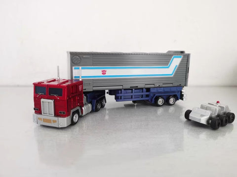 Magic Square MS-Toys MS-B18X+ MSB18X+ Light of Justice (Optimus Prime OP, Legends Class w/ trailer)Metallic Version 11cm, 4.5"