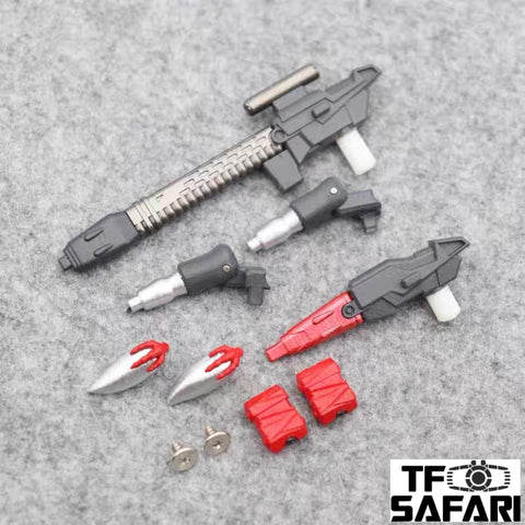 ZX Studio ZX-09 ZX09 Upgrade Kit & Weapon set for WFC Kingdom Golden Disk Collection Terrorsaur Upgrade Kit (Painted)