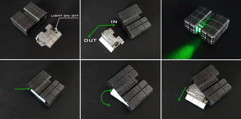 Shockwave Lab SL-48 SL48 LED Upgrade Kit for Siege Megatron (Voyage Class) Upgrade Kit