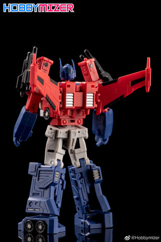 Magic Square MS-Toys MS-B19 MSB19 Powermaster (Optimus Prime OP, God Ginrai Apex Armor Legends Class) 12cm, 4.7"