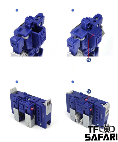 Go Better Studio GX-25 GX25 New Feet Pads & Gap Fillers for WFC Core Class Soundwave Upgrade Kit