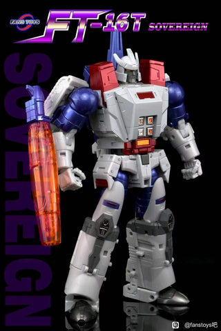 FansToys FT-16T FT16T Sovereign (Not Galvatron, MP Size) G1 Toy Color Version 25cm /10"