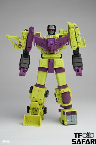 Magic Square MS Toys Constructor Devastator Combiner 3 sets (2 in 1 set) 25cm / 9.85"