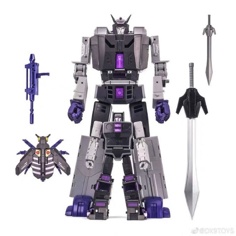 DX9 Toys D14 D-14 Capone, Atilla（Motormaster Wildrider, Stunticons, Menasor）24cm / 9.5"