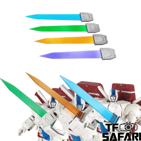 Shockwave Lab SL SL-108 Energy Sword for Siege Jetfire (Netflix Cartoon) 4 Colors Version Upgrade Kit