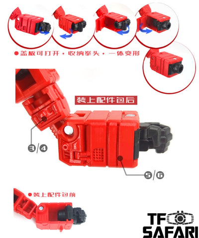 Go Better Studio GX-06B GX06B Uptrade Kit for WFC Kingdom Inferno ( Upgrade Kit+ Gap Fillers)