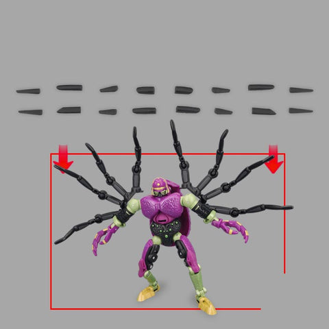 Go Better Studio GX42 GX-42（GB-1056 GB1056）Gap Fillers for Generations Legacy Predacon Tarantulus Upgrade Kit