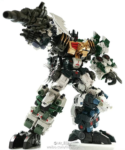Fansproject FPJ Saurus Ryu-Oh (Dinokings Combiner) Reissue Version 6 in 1 set 28cm / 11"