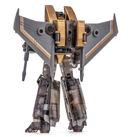 NA NewAge H13D H-13D Hodur ( Starscream Black & Gold Version ) New Age 9cm / 3.5"