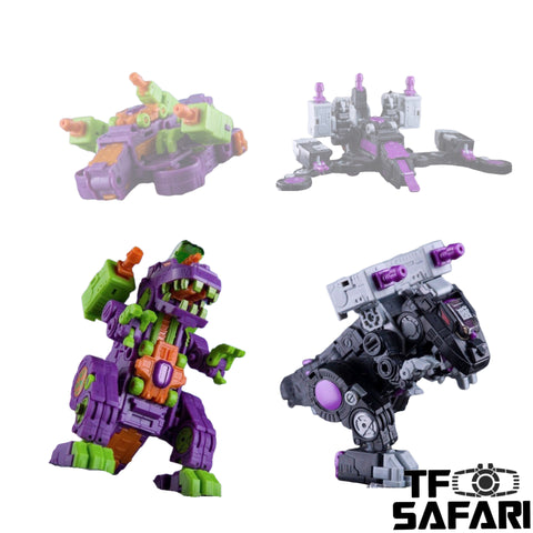 Dr.Wu & Mechanic Studio Extreme Warfare DW-E18B / DW-E18P  (DW-E14P, DW-E14B) Energy Dragon (Trypticon) Toxic Version / Black VersionDr Wu