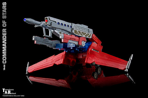 Transform and Rollout TR-02 TR02 Commander of Stars (Transformers Galaxy Force Optimus Prime) Galaxy Convoy 24cm / 9.5mm