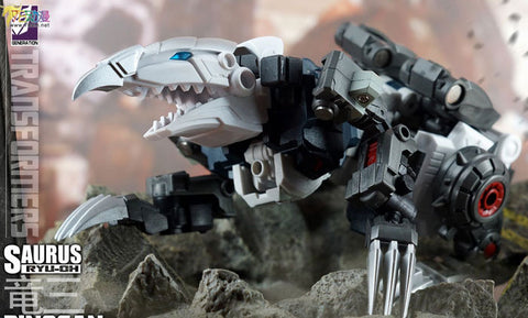 Fansproject FPJ Saurus Ryu-Oh (Dinokings Combiner) Reissue Version 6 in 1 set 28cm / 11"
