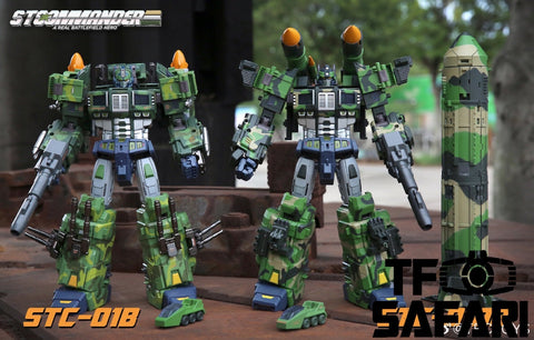 TFC Toys STC-01NB  STC01NB ST Supreme Tactical Commander Rolling Thunder (Optimus Prime) Nuclear Blast version 29cm / 11.5"