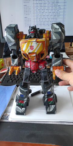 NB No-Brand MP-08CS MP08CS King Grimlock Rexius Prime (Oversized MP-08 Cell shaded, Non-Official Version)