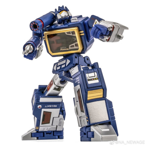 NA NewAge H21EX H-21EX Scaramanga ( Soundwave ) Toy Color 4 in 1 pack Toy Color Version New Age 9cm / 3.5"