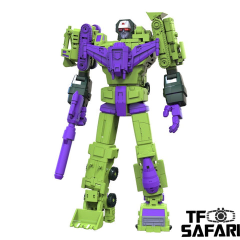 NA NewAge H29 Raum & H30 Vine Hephaestus (Scavenger & Bonecrusher, Devastator) 2 in 1 set New Age